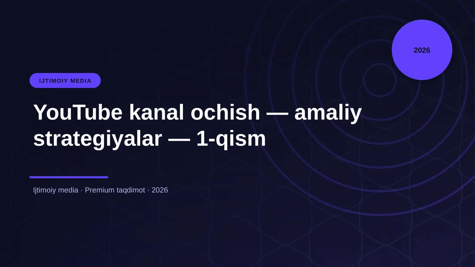 IJTIMOIY MEDIA
