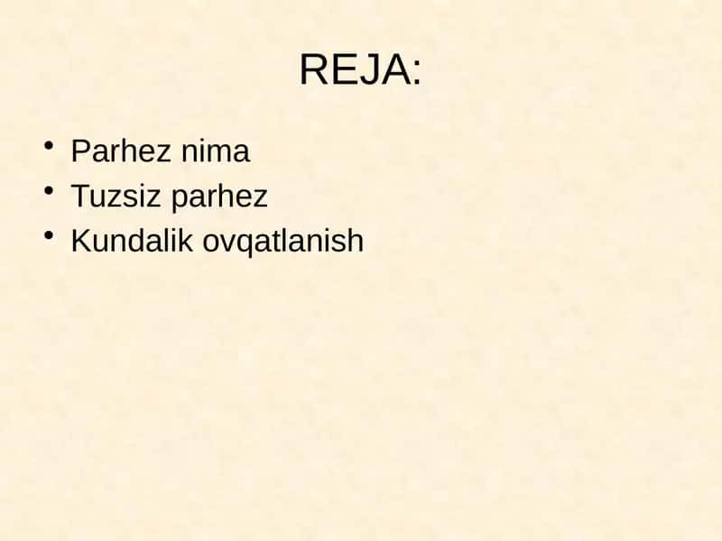 Parhez nima