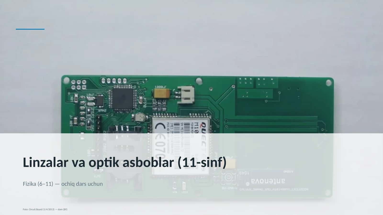 Linzalar va optik asboblar (11-sinf)