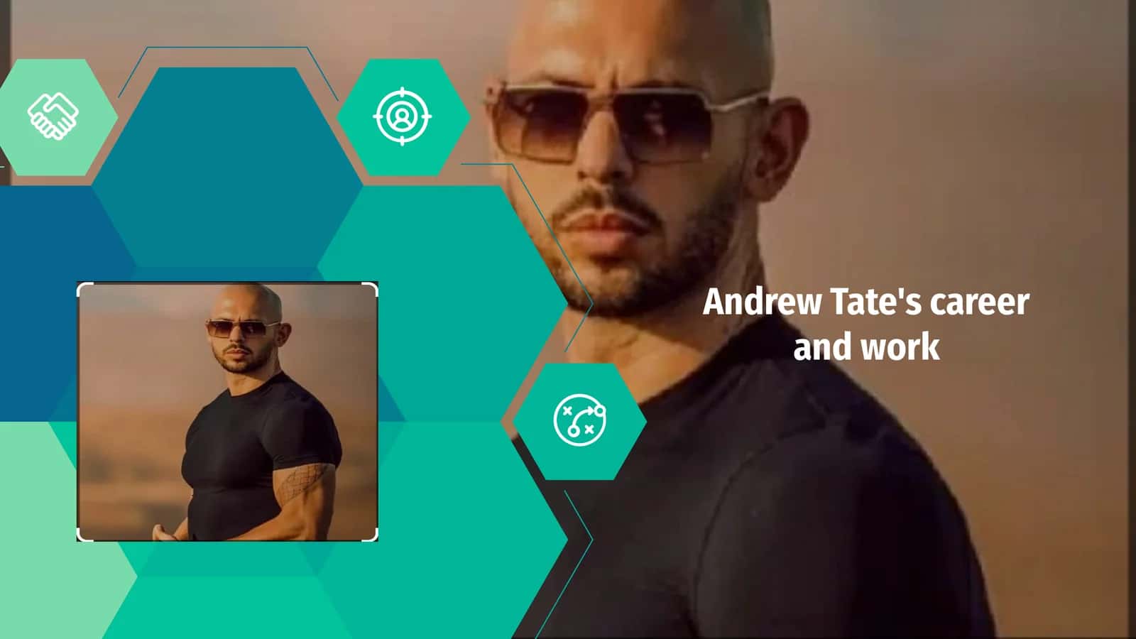 Andrew Tate's career and work