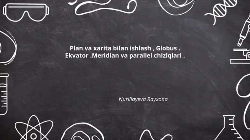 Plan va xarita