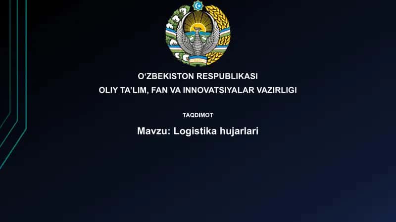 Logistikahujarlari