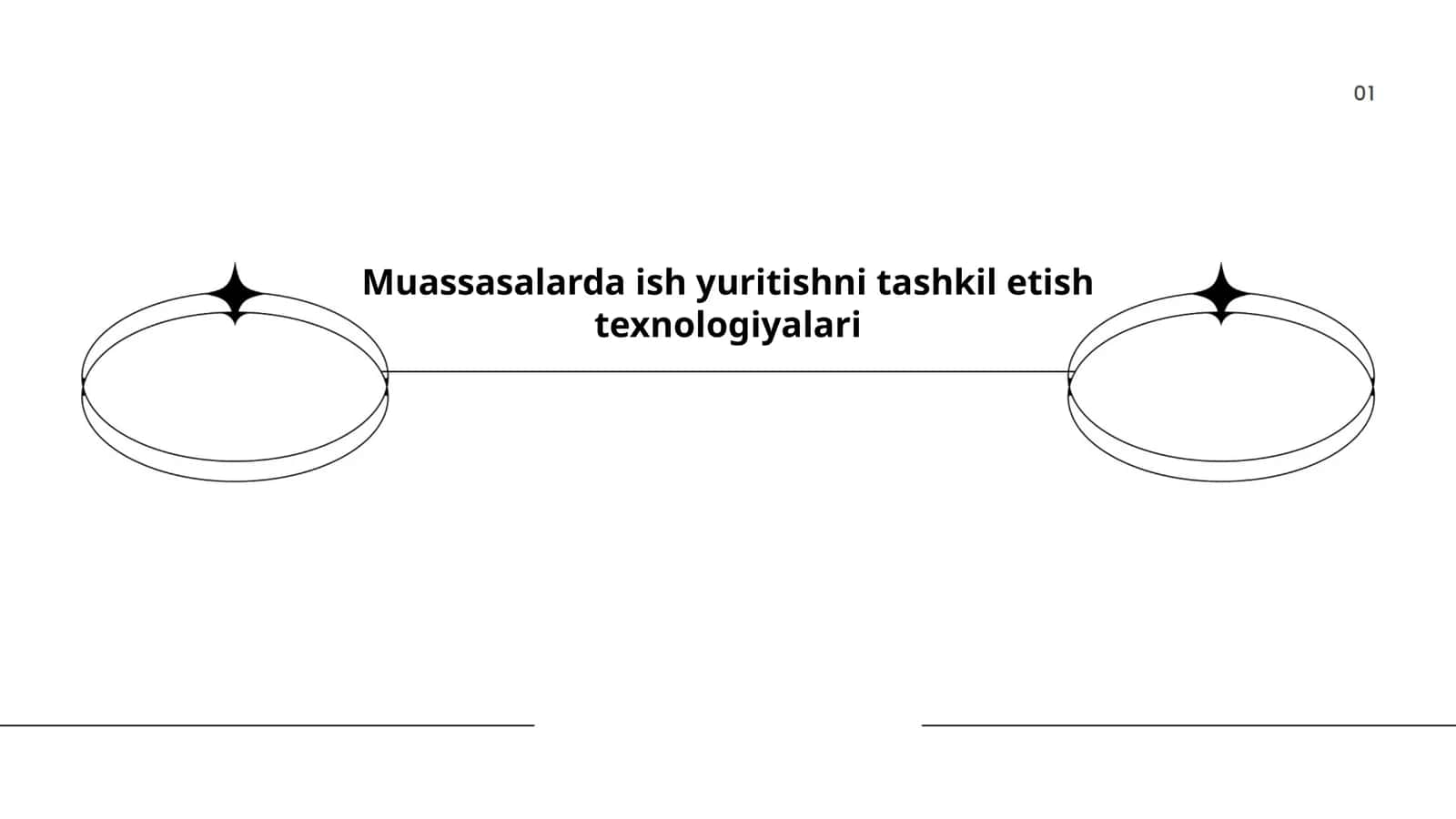 Muassasalarda ish yuritishni tashkil etish texnologiyalari