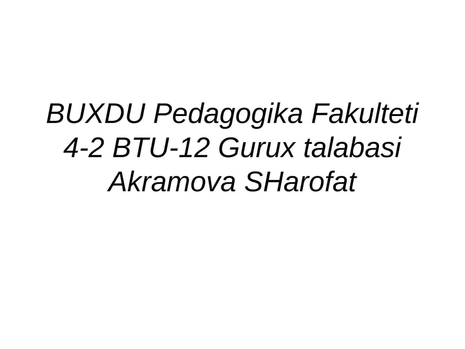 Olmosh so’z turkumi va uning tasnifi