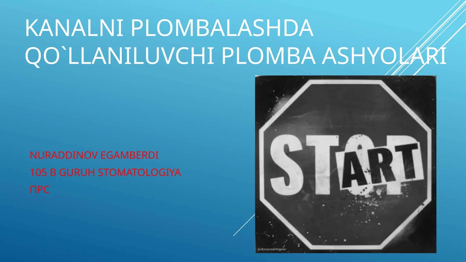 Kanalniplombalashdaqo`llaniluvchiplombaashyolari