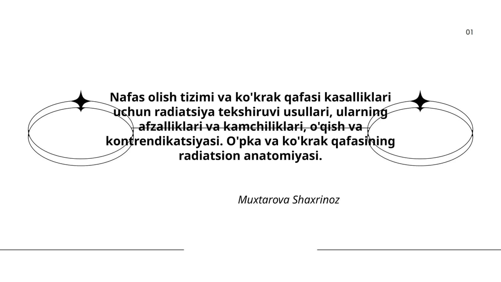 Nafas olish tizimi va ko'krak qafasi kasalliklari uchun radiatsiya tekshiruvi usullari