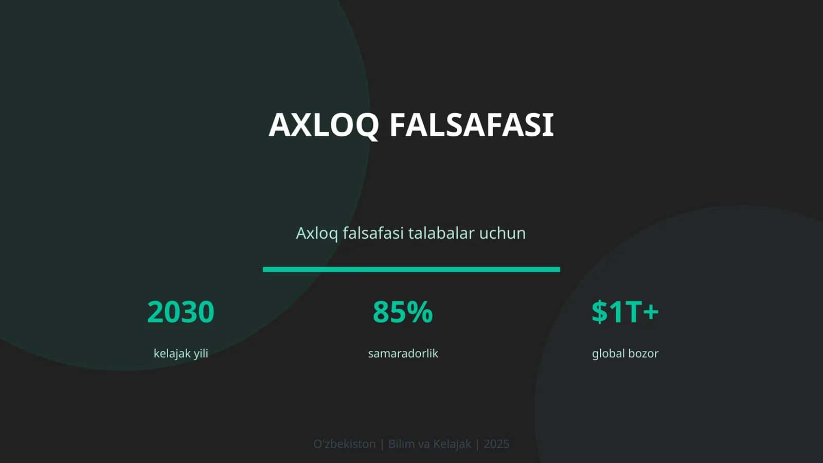Axloq falsafasi