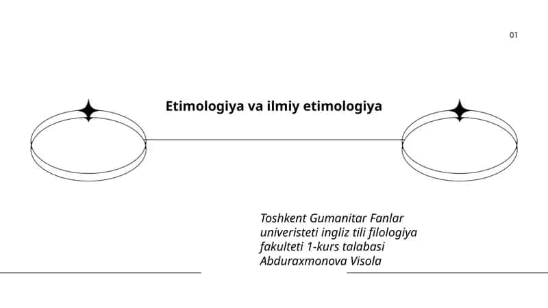 Etimologiya va ilmiy etimologiya