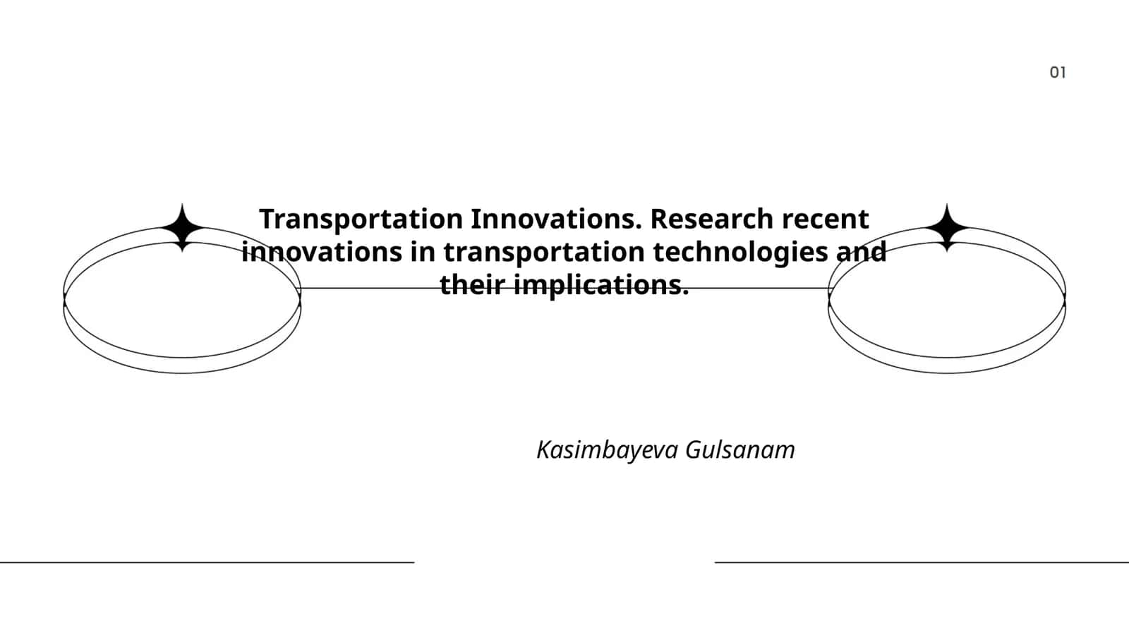 Transportation Innovations