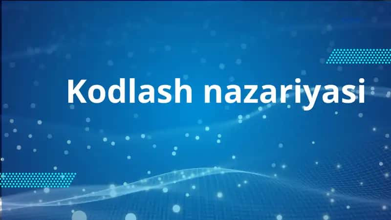 Kodlash nazariyasi