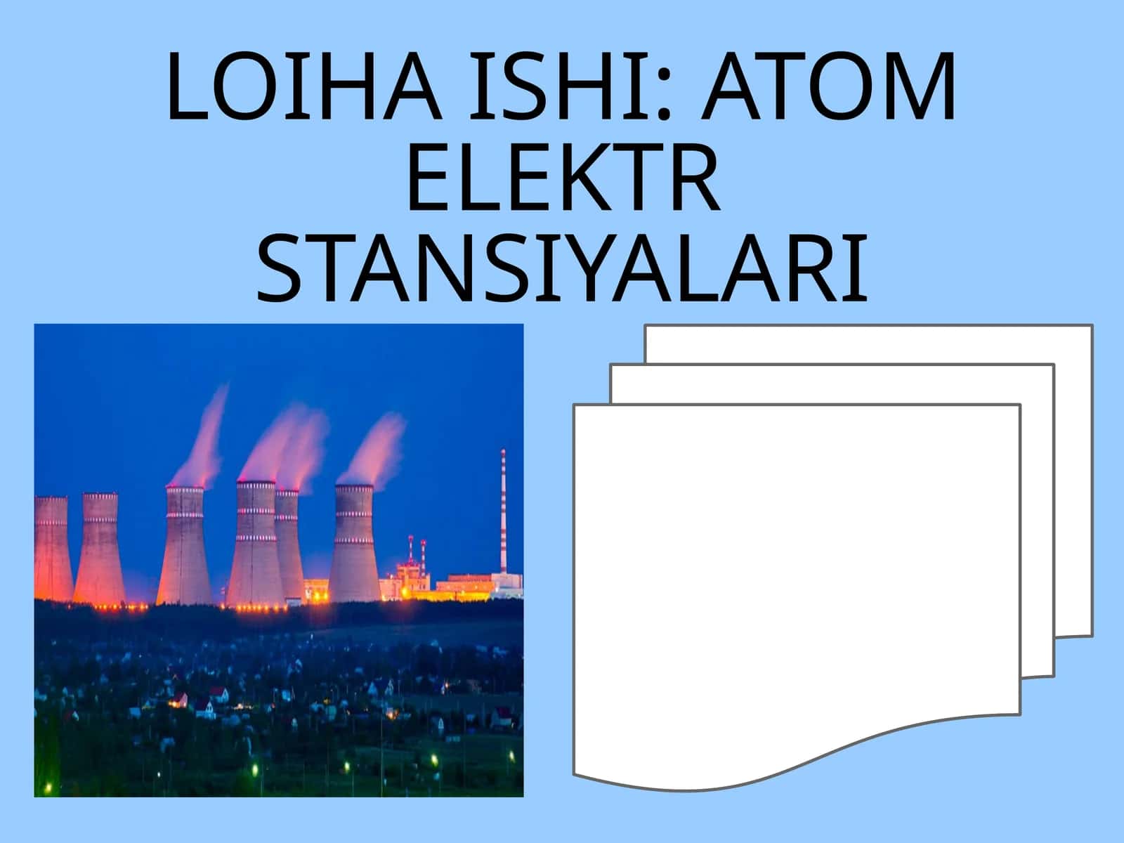 ATOM ELEKTR STANSIYALARI