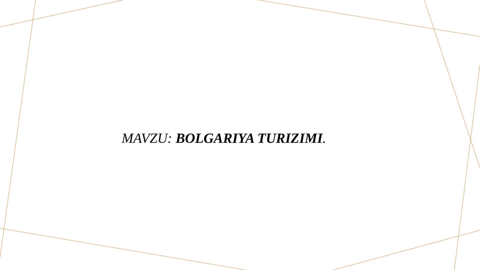 Bolgariya turizimi