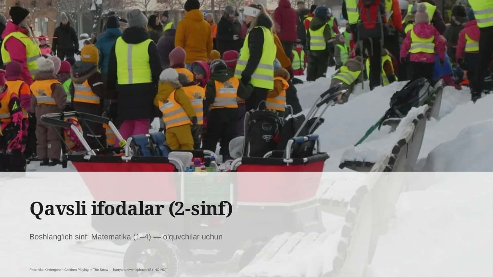 Qavsli ifodalar (2-sinf)