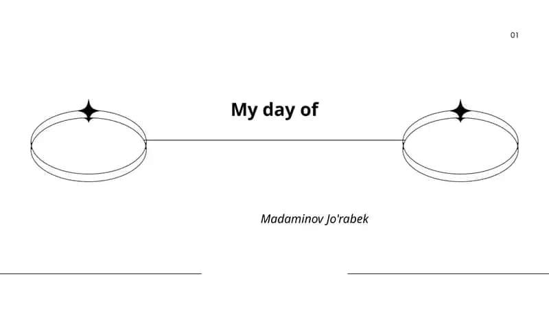 My day of school