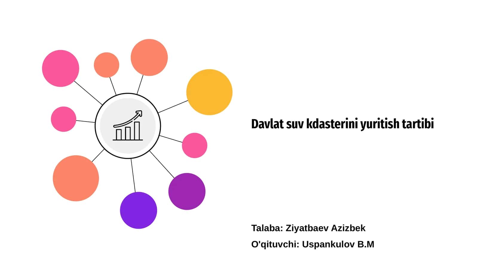 Davlat suv kadastri: asosiy tushunchalar