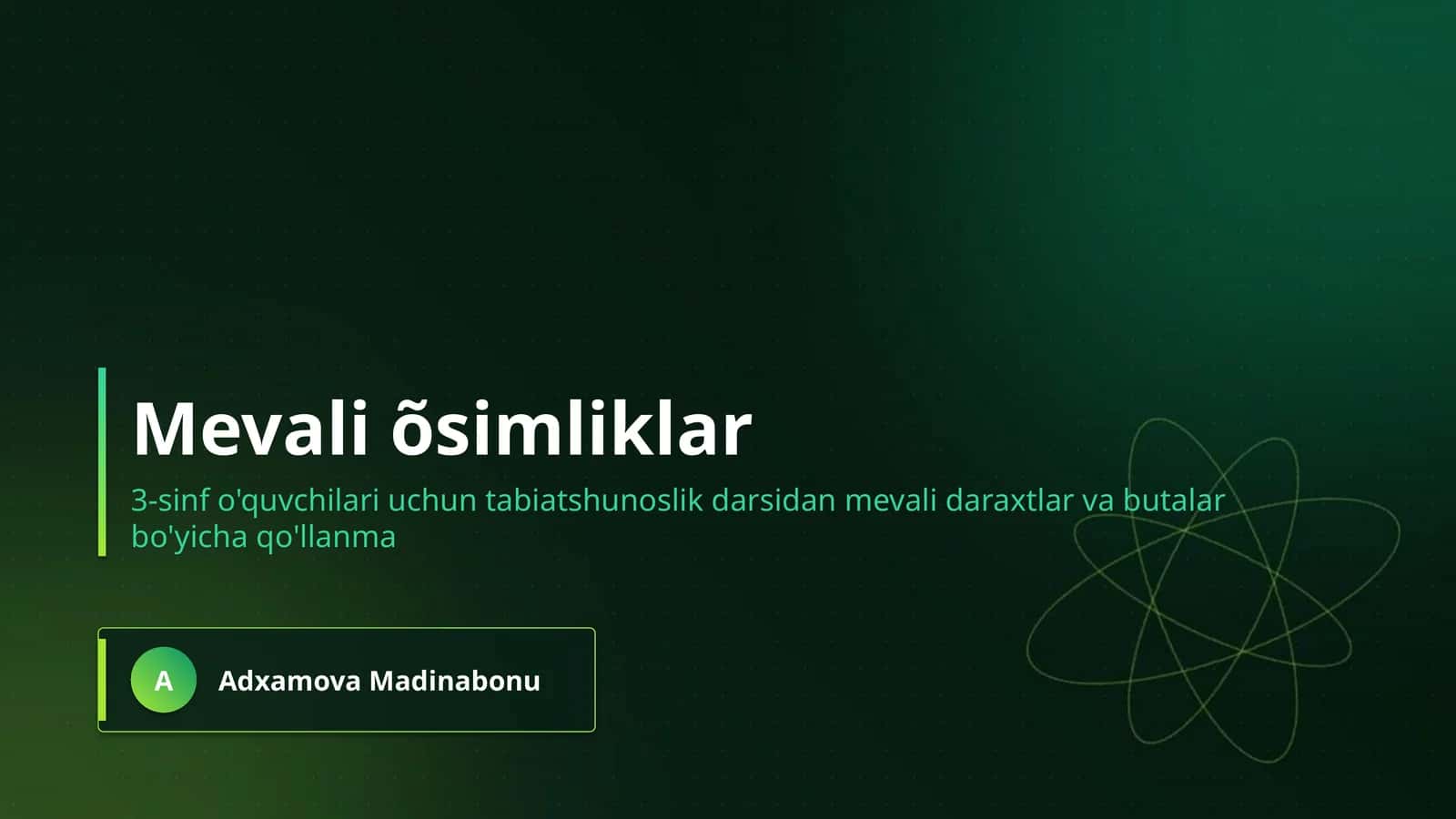Mevali õsimliklar