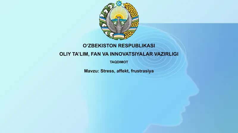 Stress, Affekt, Frustrasiya