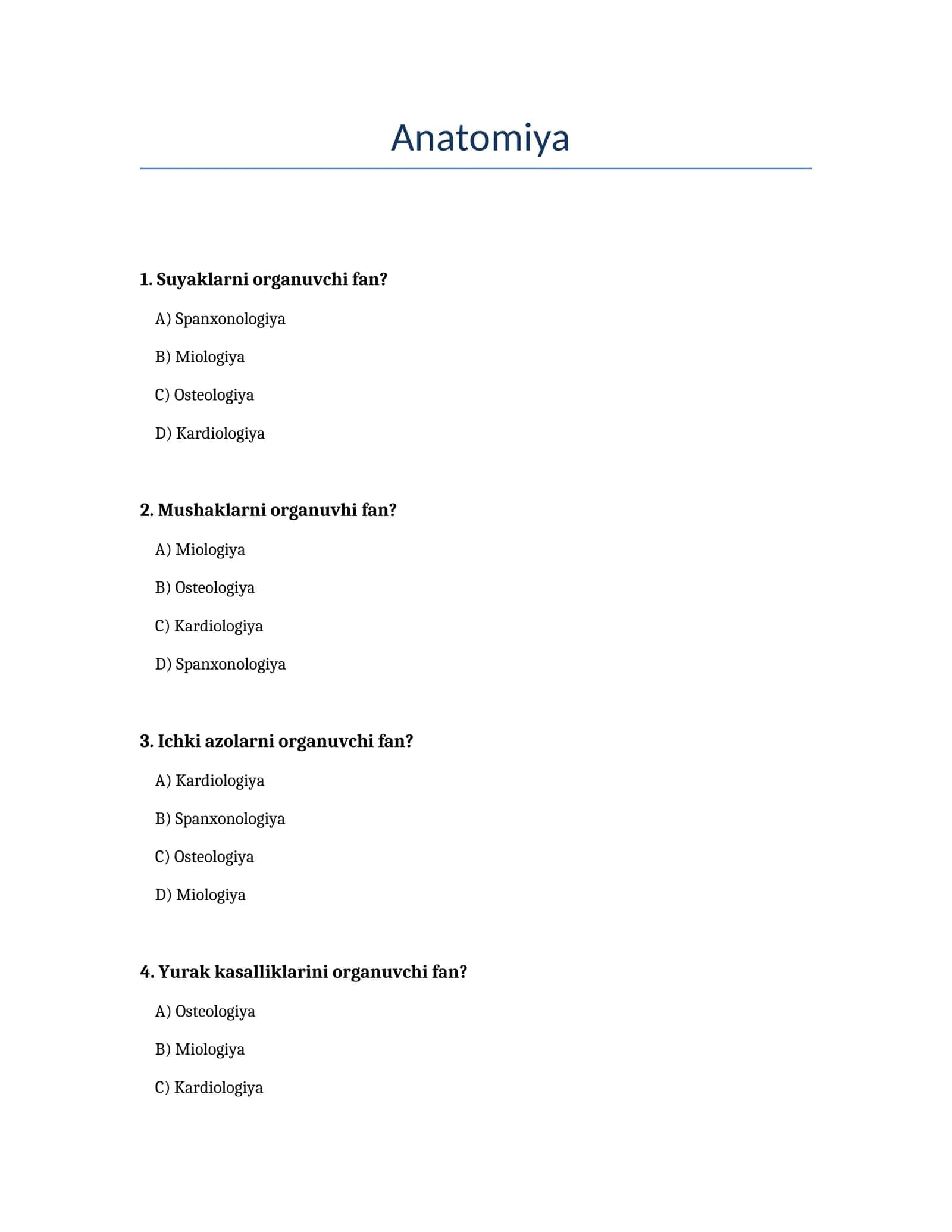 Anatomiya