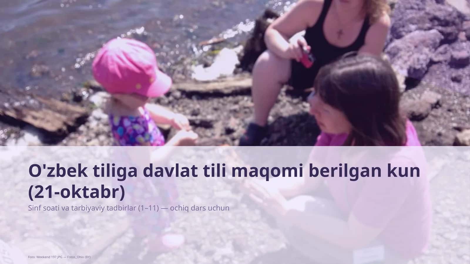 Sinf soati va tarbiyaviy tadbirlar