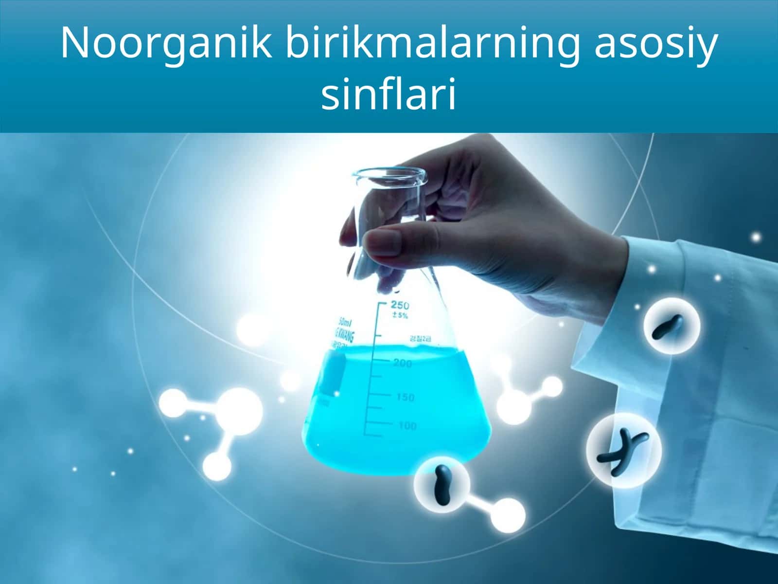 Noorganik birikmalarning asosiy sinflari