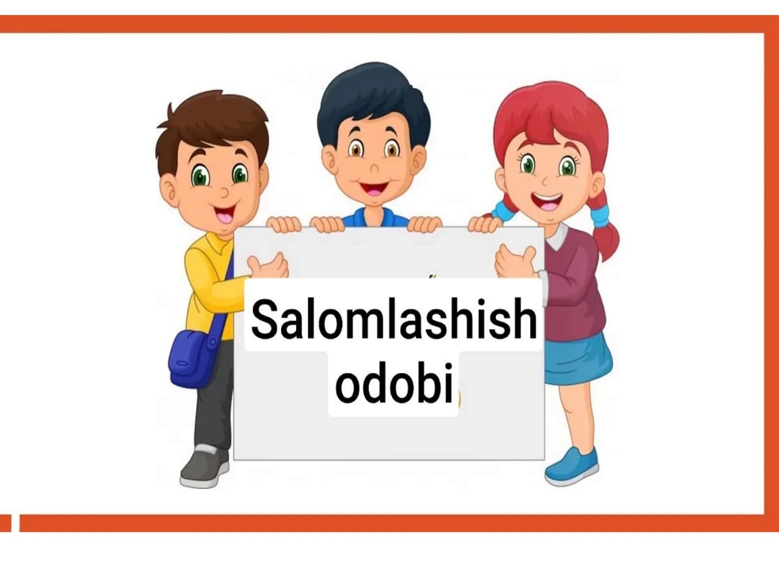 Salomlashishning ahamiyati