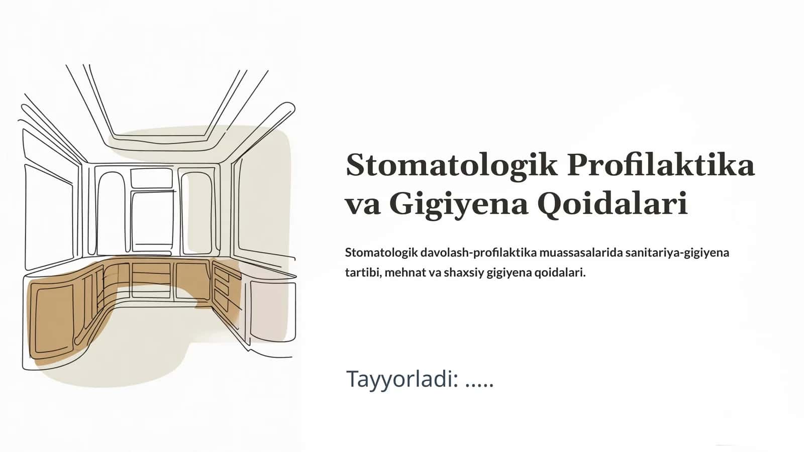 Stomatologik Profilaktika va Gigiyena Qoidalari