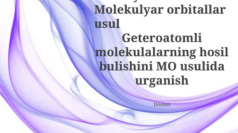 Valent bog'lar nazariyasi