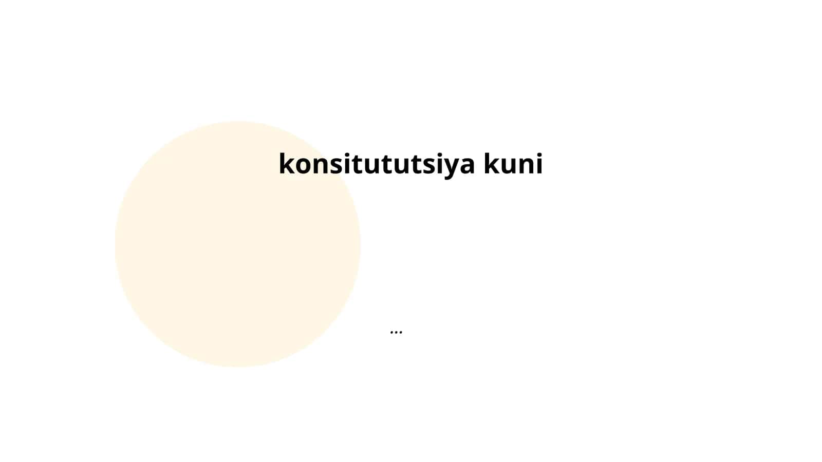 O'zbekiston Respublikasi Konstitutsiyasi