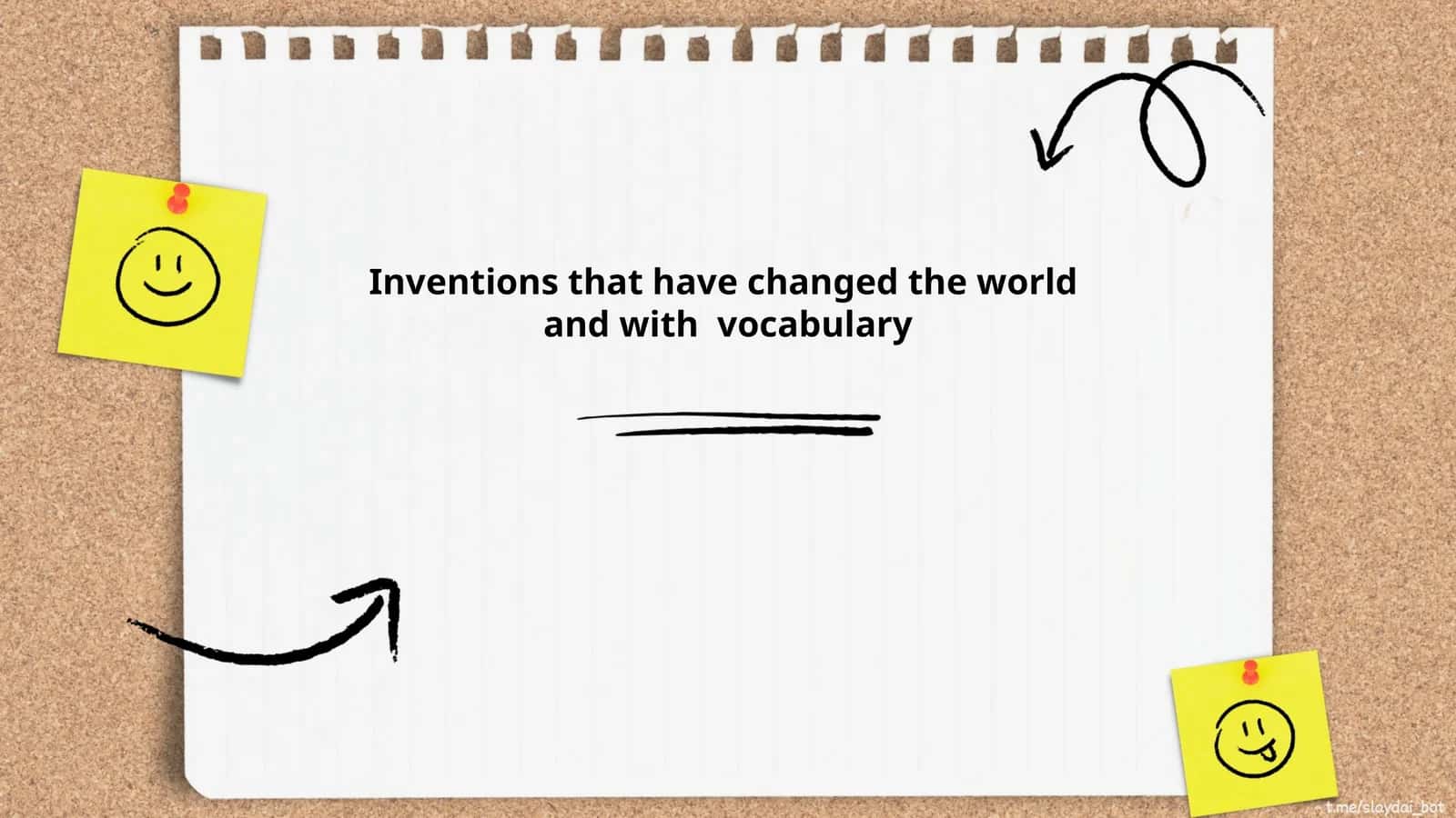 Inventions that have changed the world and with vocabulary