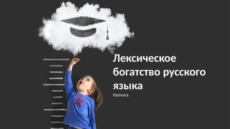 Учебный материал о богатстве лексики и синтаксическом разнообразии русского языка