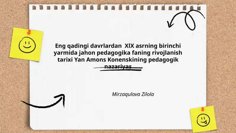 Yan Amons Konenskining hayoti va faoliyati