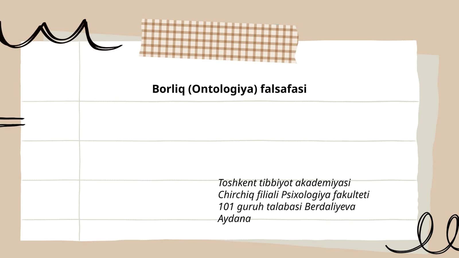 Borliq (Ontologiya) falsafasi
