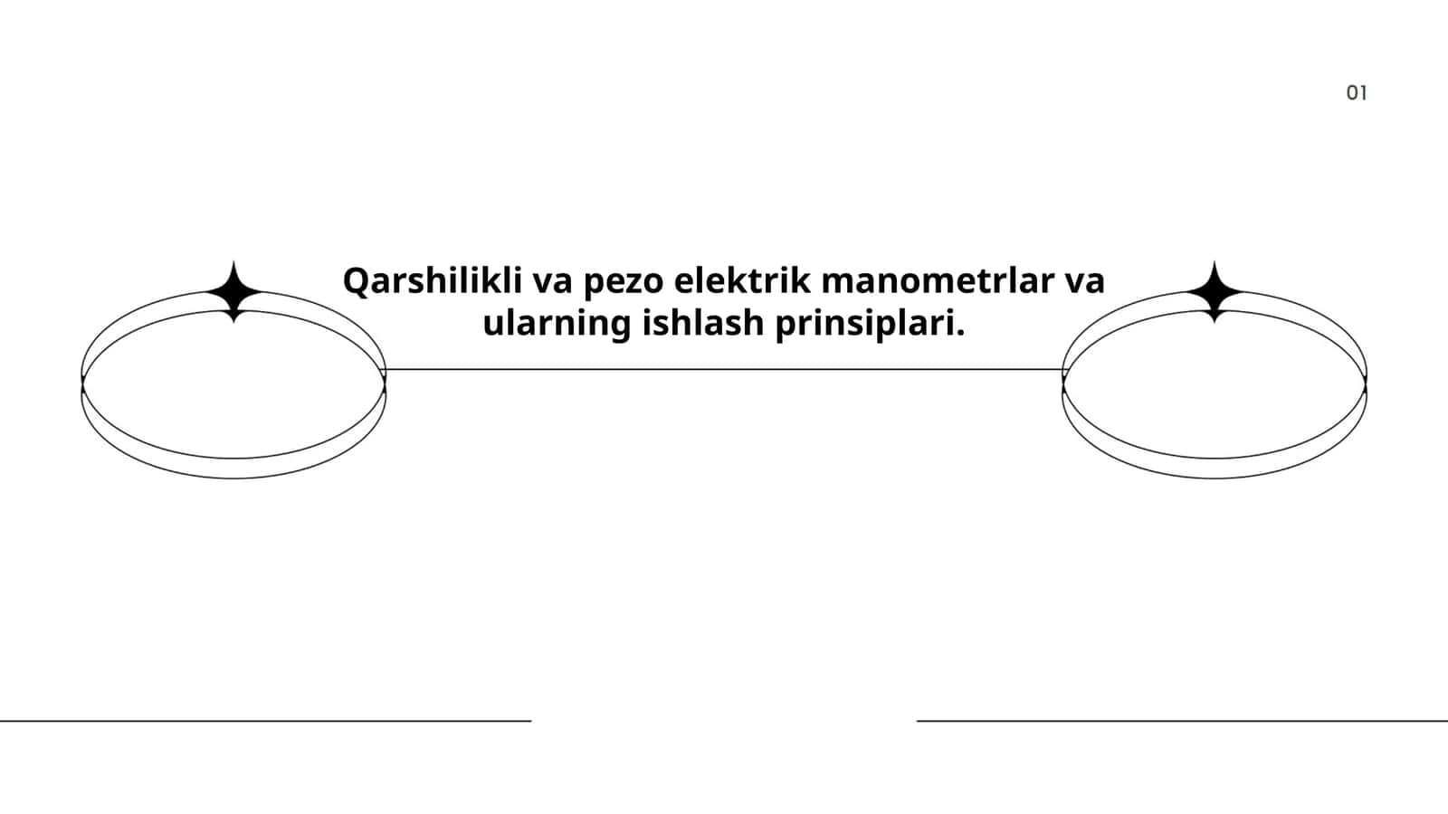 Qarshilikli va pezo elektrik manometrlar va ularning ishlash prinsiplari