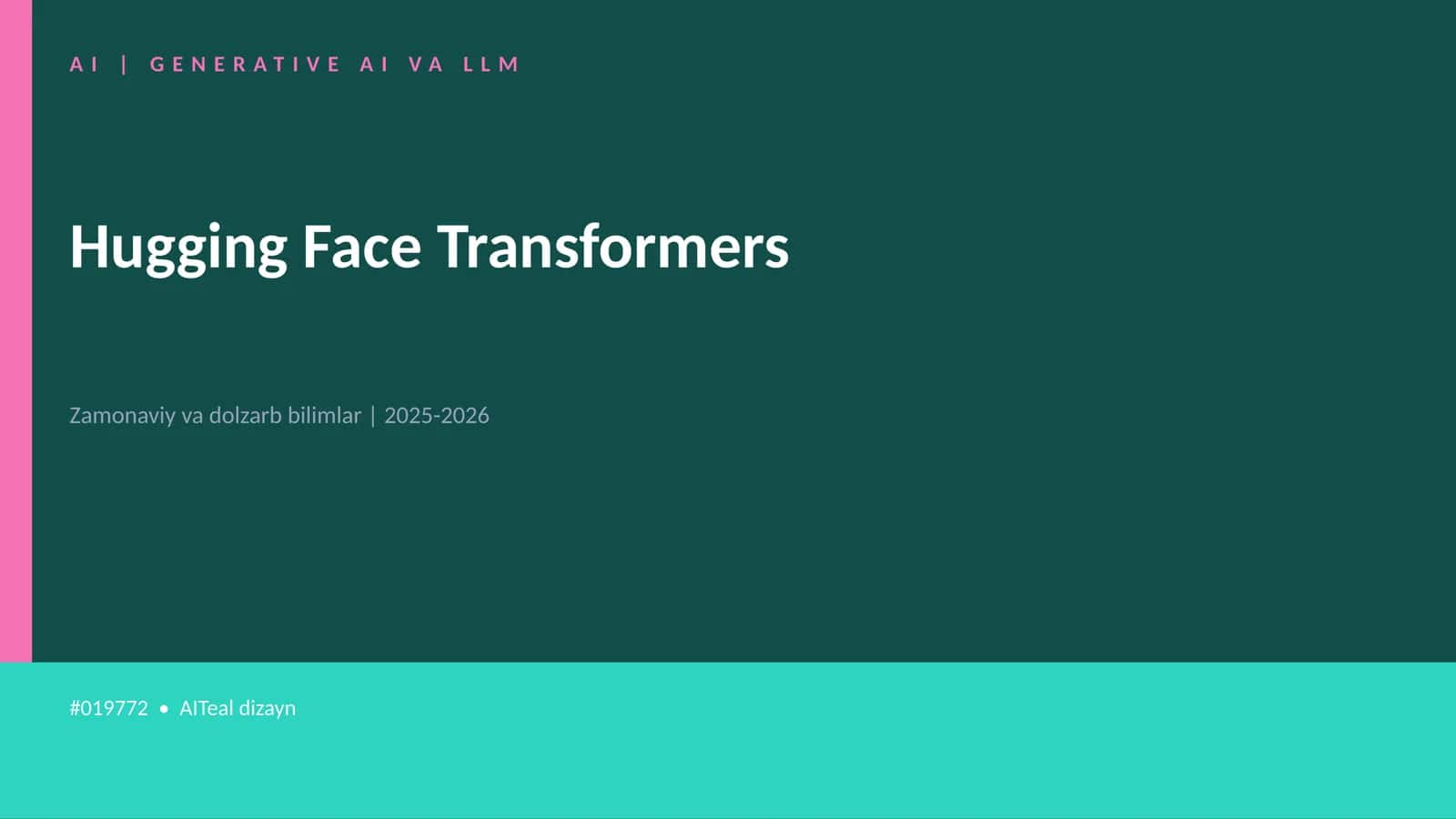 GENERATIVE AI VA LLM