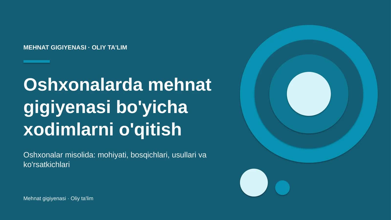 oshxonalarda mehnat gigiyenasi bo'yicha xodimlarni o'qitish 1027