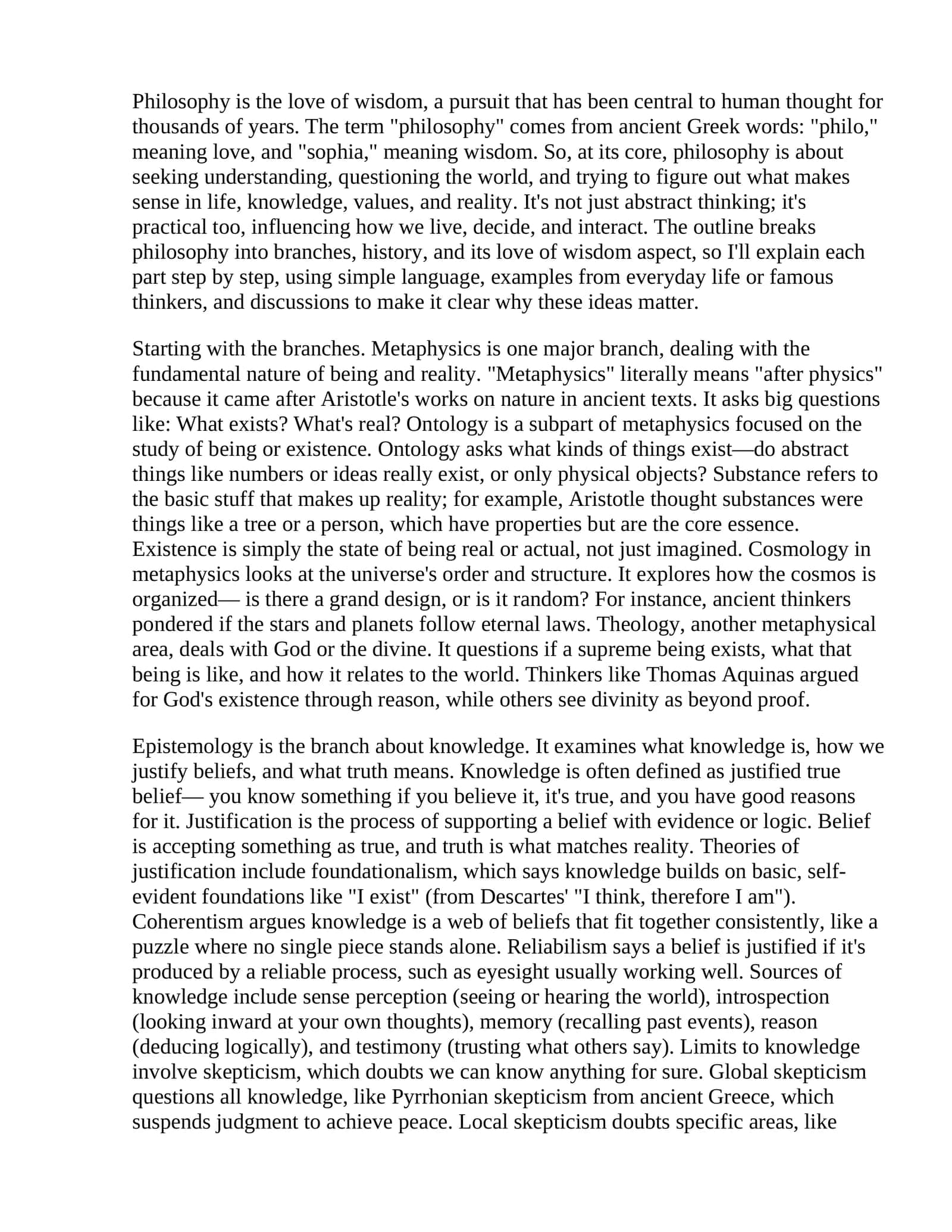 Philosophy: An Introduction