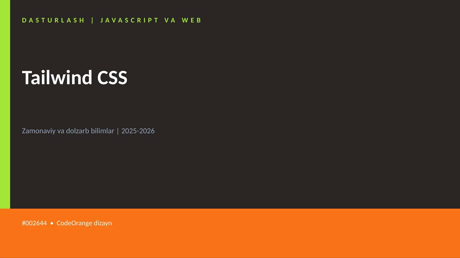 Tailwind CSS