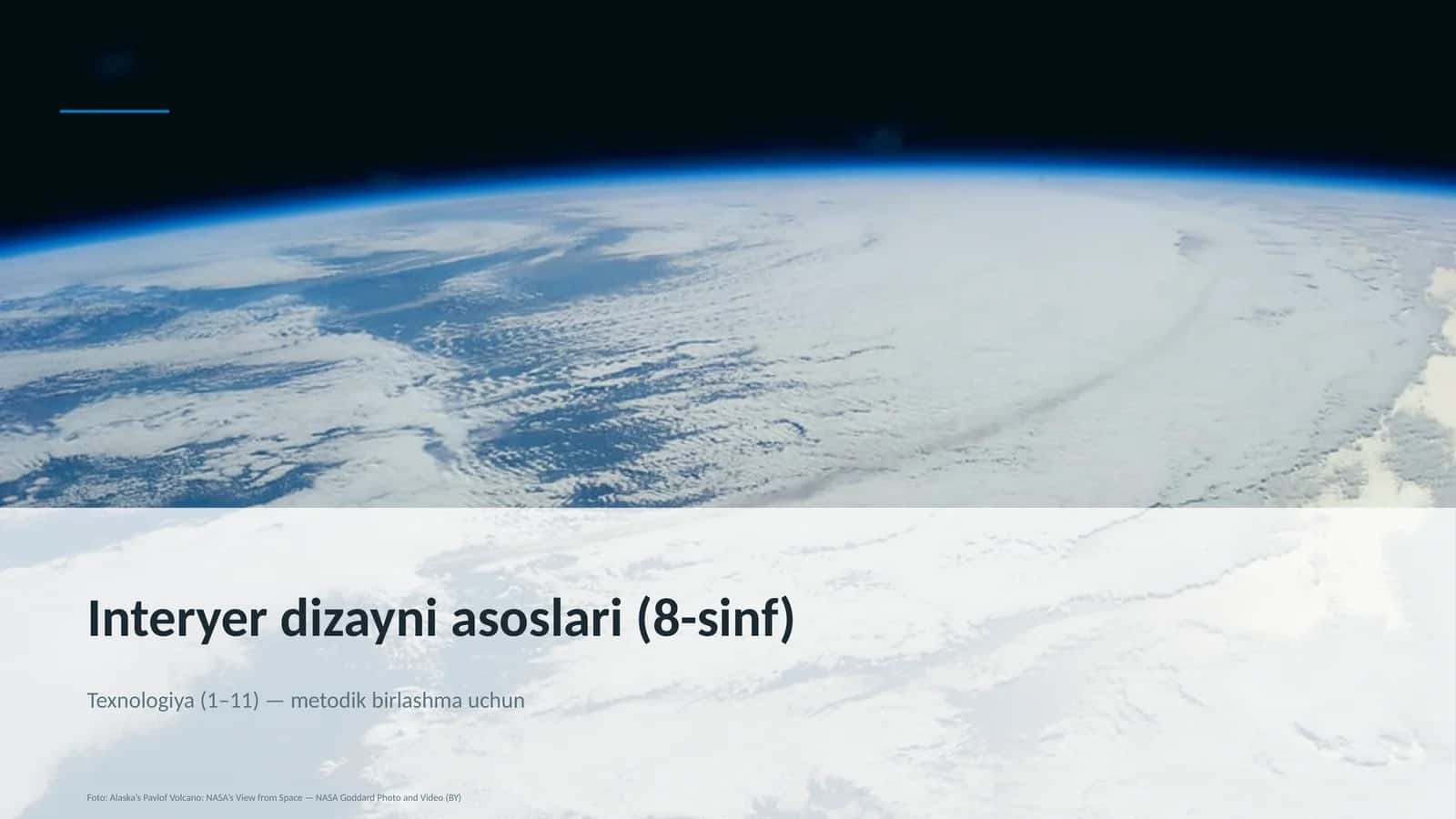 Interyer dizayni asoslari (8-sinf)