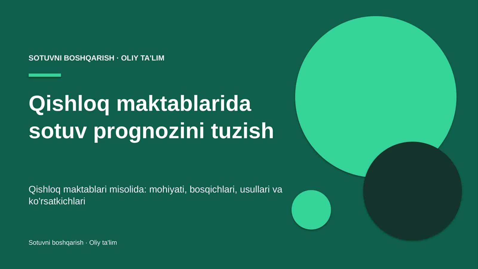 qishloq maktablarida sotuv prognozini tuzish 6246