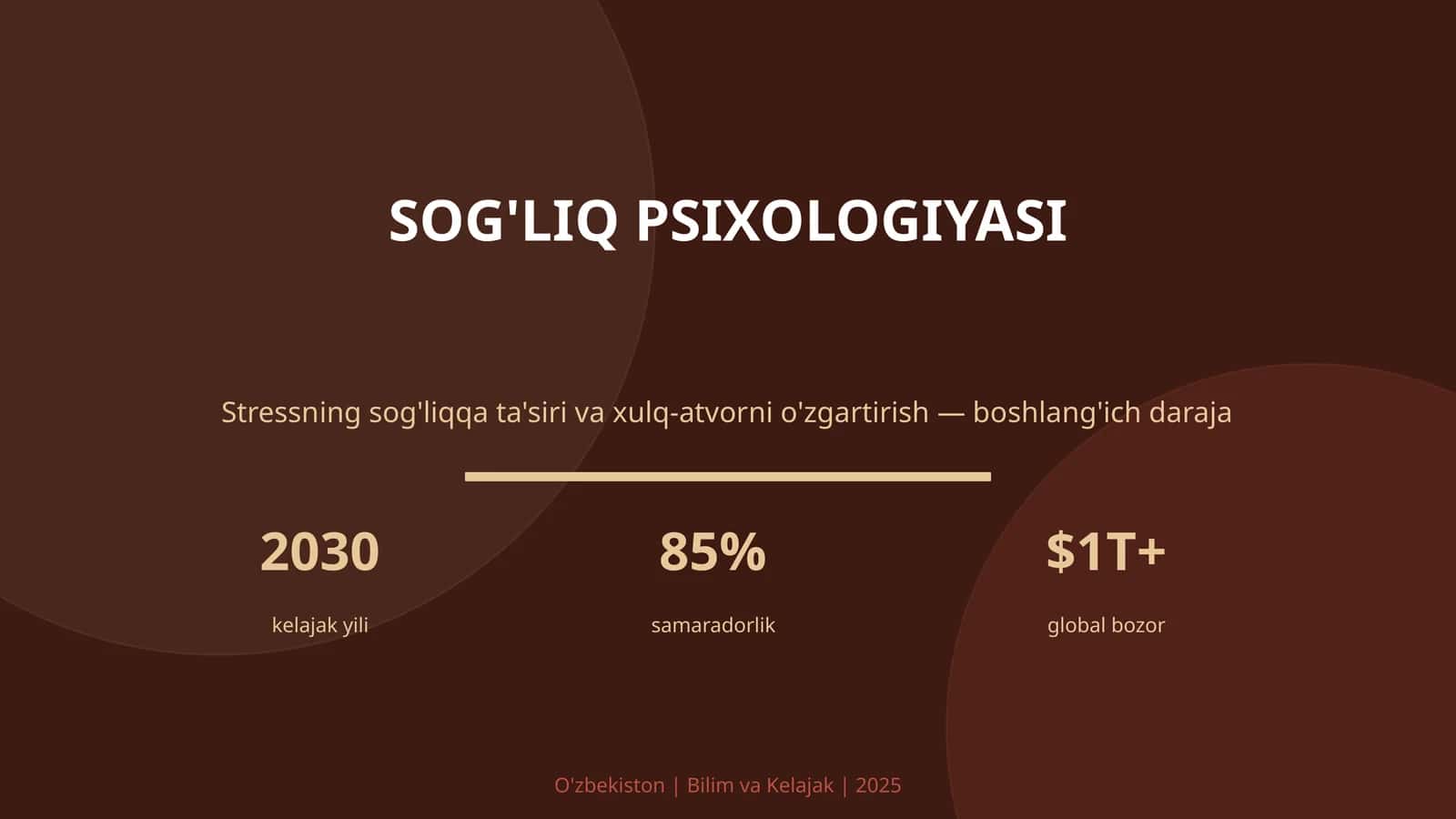 Sog'liq psixologiyasi
