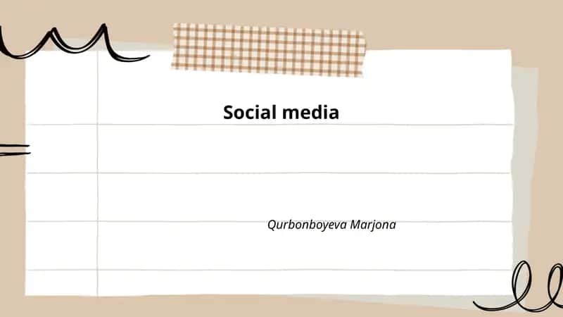 Social media