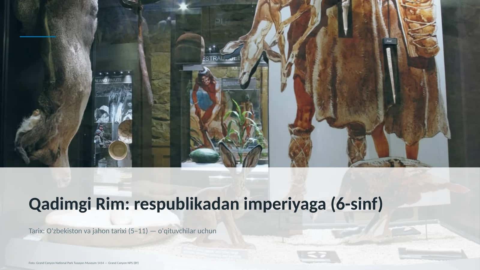 Qadimgi Rim: respublikadan imperiyaga (6-sinf)