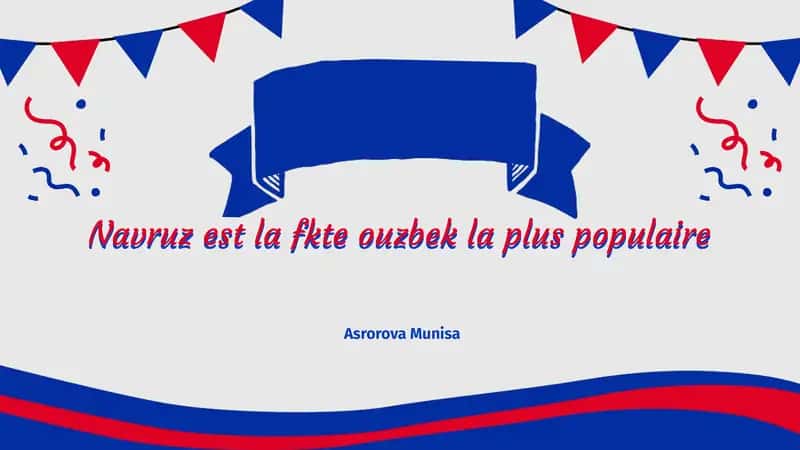 Navruz est la fête ouzbek la plus populaire