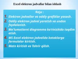 Microsoft Excel