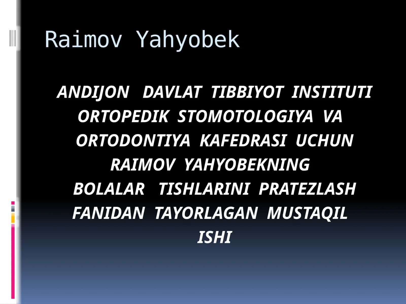 BOLALARDA SUT TISHLARINI ERTA OLINGANDA YUZAGA KELADIGAN ASORATLAR