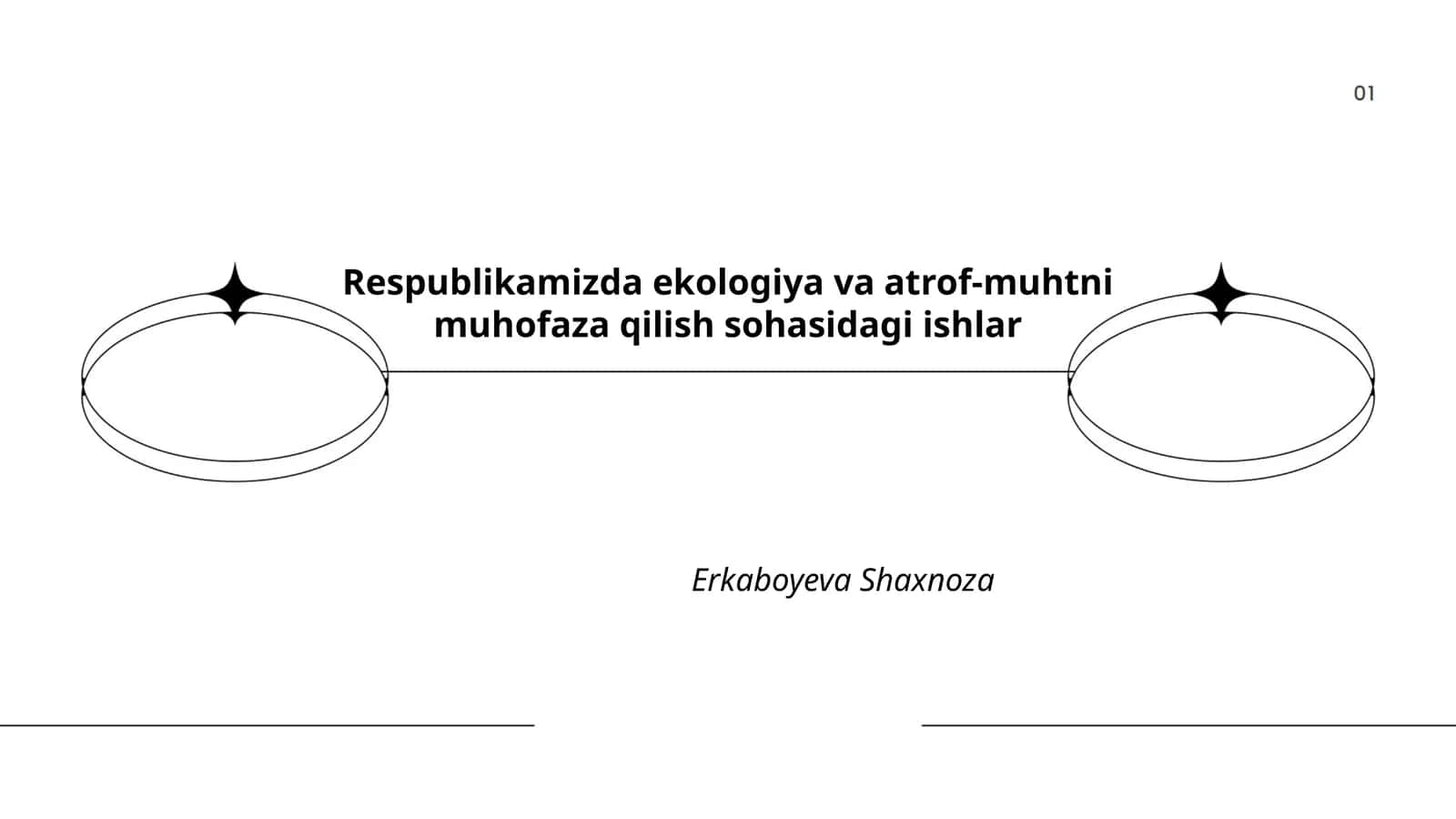 Respublikamizda ekologiya va atrof-muhtni muhofaza qilish sohasidagi ishlar