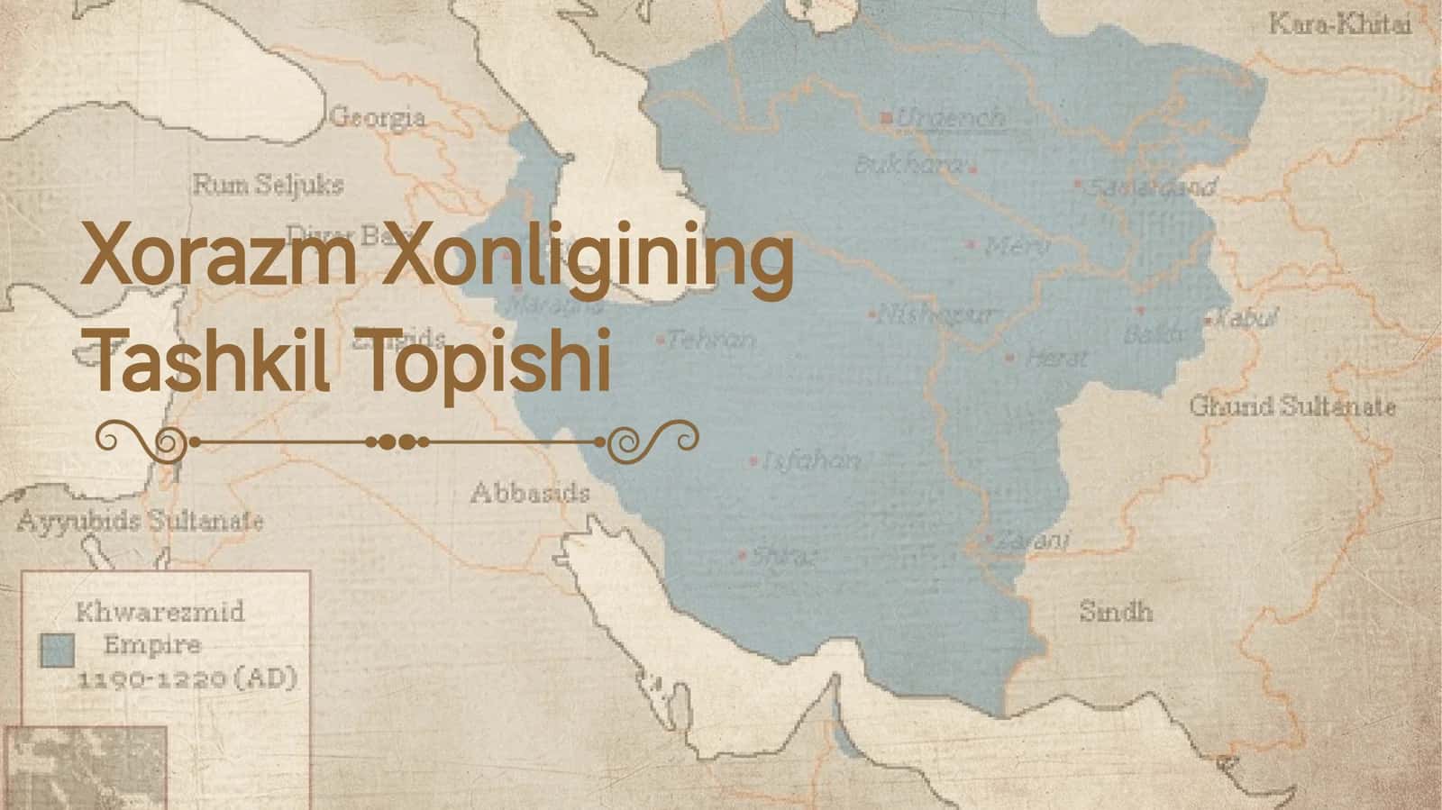 Xorazm Xonligining Tashkil Topishi