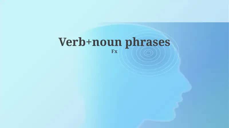 Defining Verb+Noun Phrases