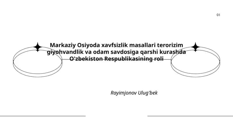 O'zbekiston Respublikasining xavfsizlik siyosati va terrorizmga qarshi kurash strategiyasi