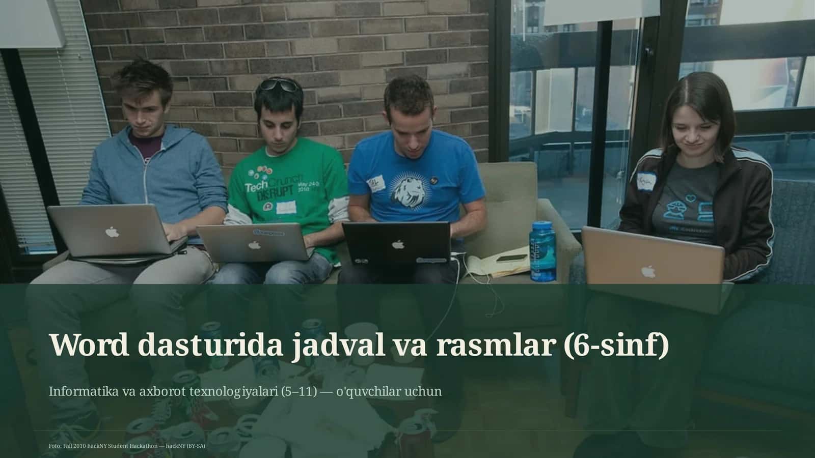 Informatika va axborot texnologiyalari (5-11) - o'quvchilar uchun
